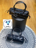 کیف زنانه مارلیس مستطیلی تک زیپ رنگ مشکی با ابعاد 35*14 سانتی متر