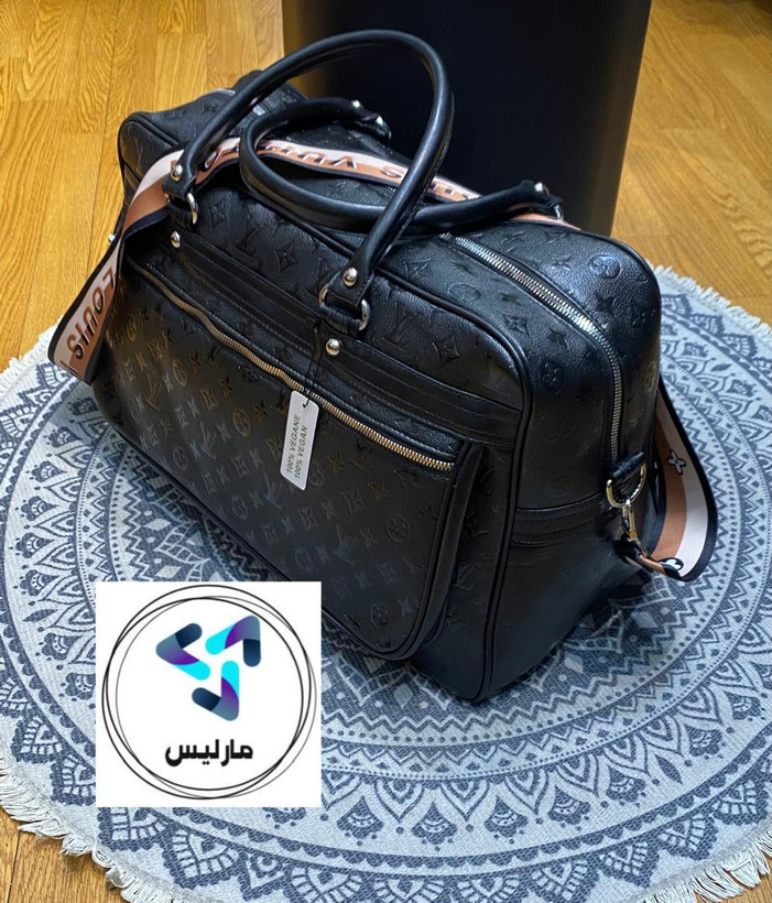 ساک زنانه مارلیس طرح لویی ویتون داخل تمام آستر با متریال وارداتی در ابعاد 48*30 سانتی متر