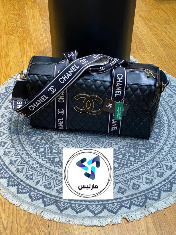 ساک زنانه ماریس طرح برند شنل با ابعاد 43* 24 سانتی متر